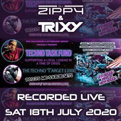 Techno Task Fund Live Stream - Zippy & Trixy - 18.7.2020