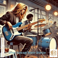 Une basse bien bleue