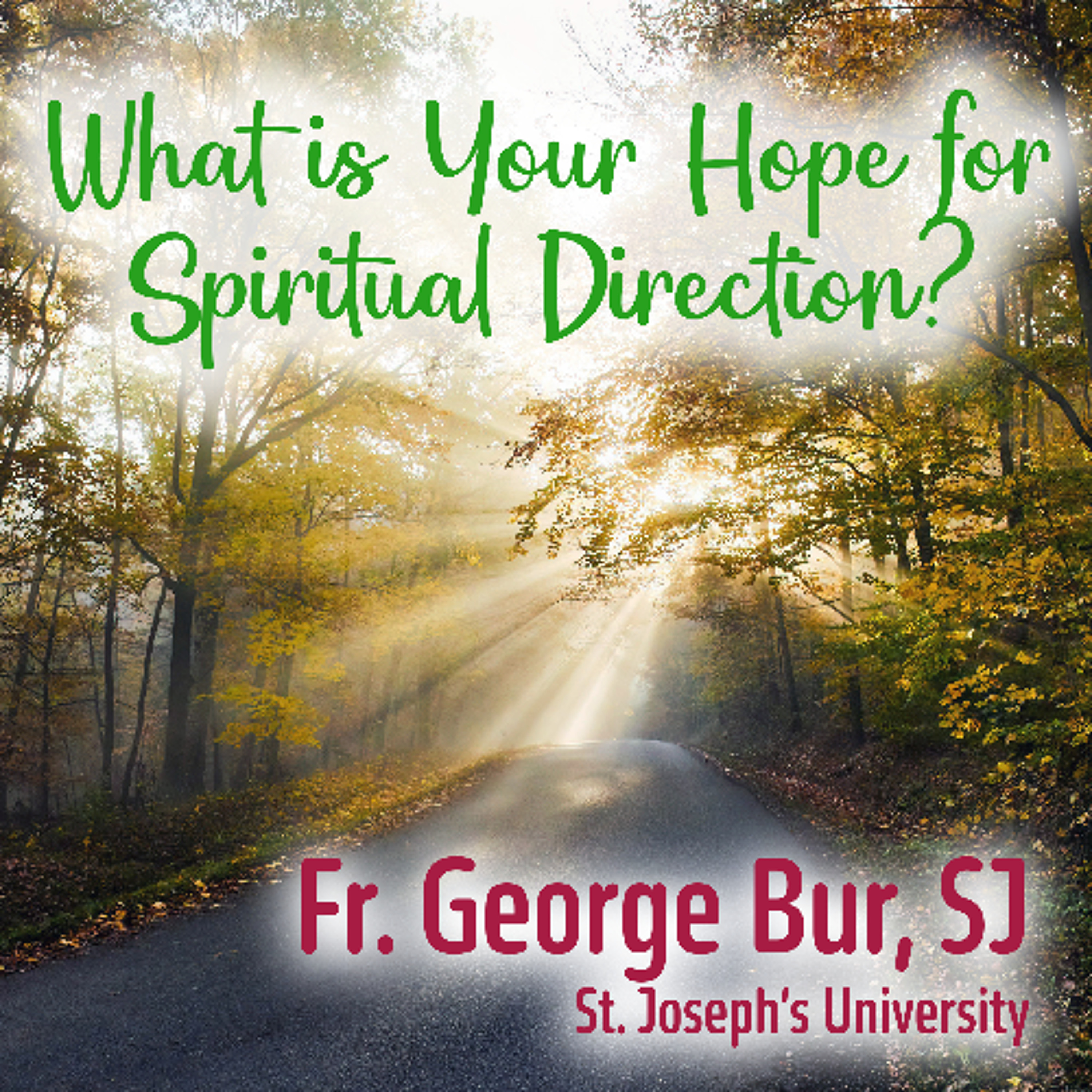 What is Your Hope for Spiritual Direction? #3 (Rev. George Bur, SJ)