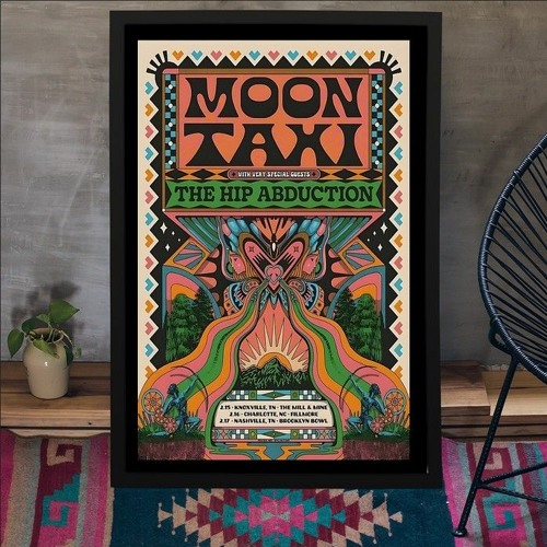 Stream Moon Taxi 1172024 The Brooklyn Bowl Nashville, TN Poster by