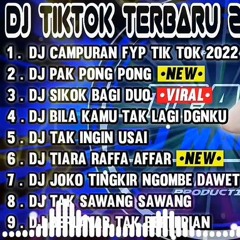 DJ TIKTOK TERBARU 2022  DJ CAMPURAN FYP TIK TOK VIRAL 2022 JEDAG JEDUG FULL BASS