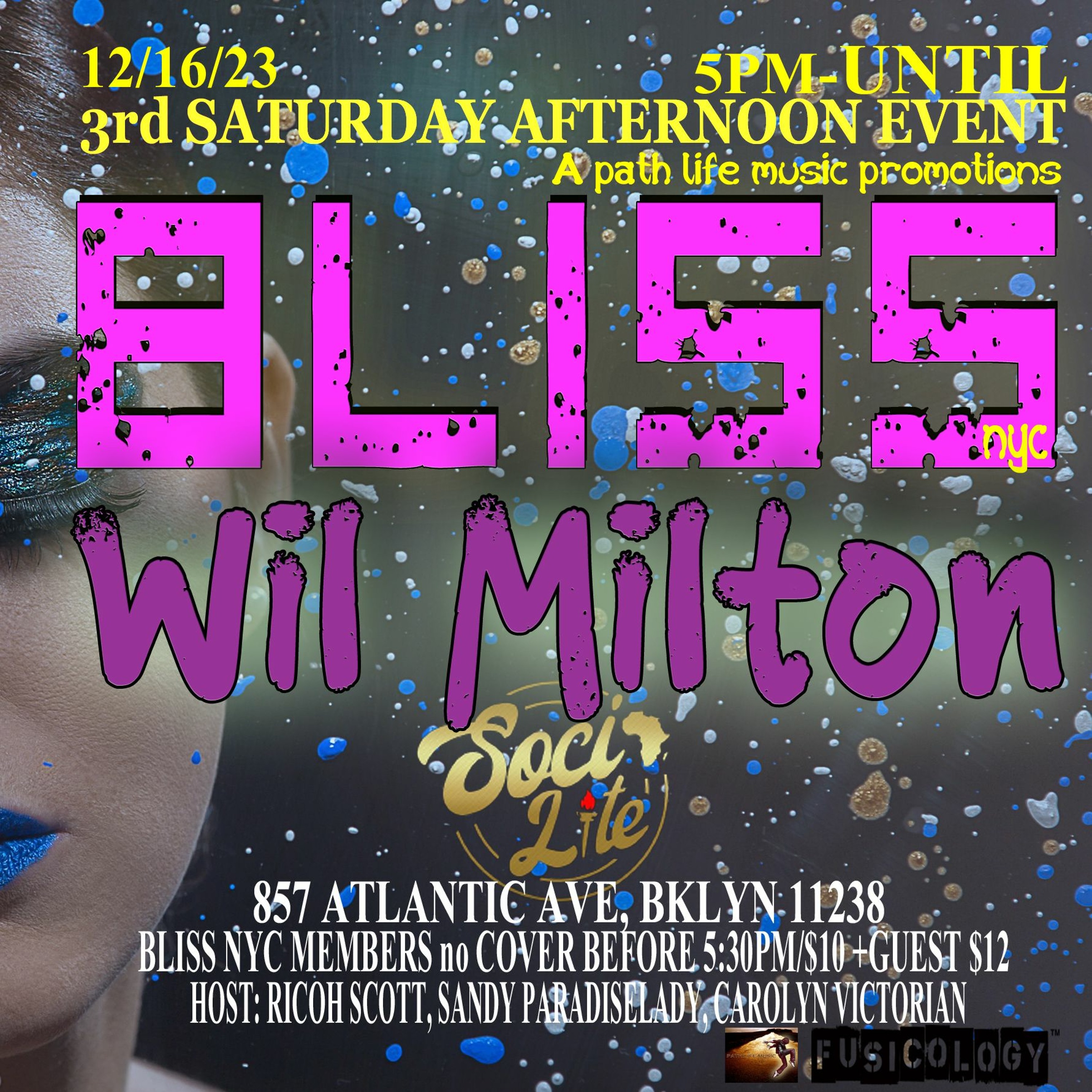 Wil Milton LIVE @ BLISS NYC-Socialites BKLYN, New York 12.16.23 episode artwork