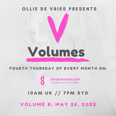 VOLUMES on Saturo Sounds - Volume 8 with Ollie de Vries (May 26, 2022)