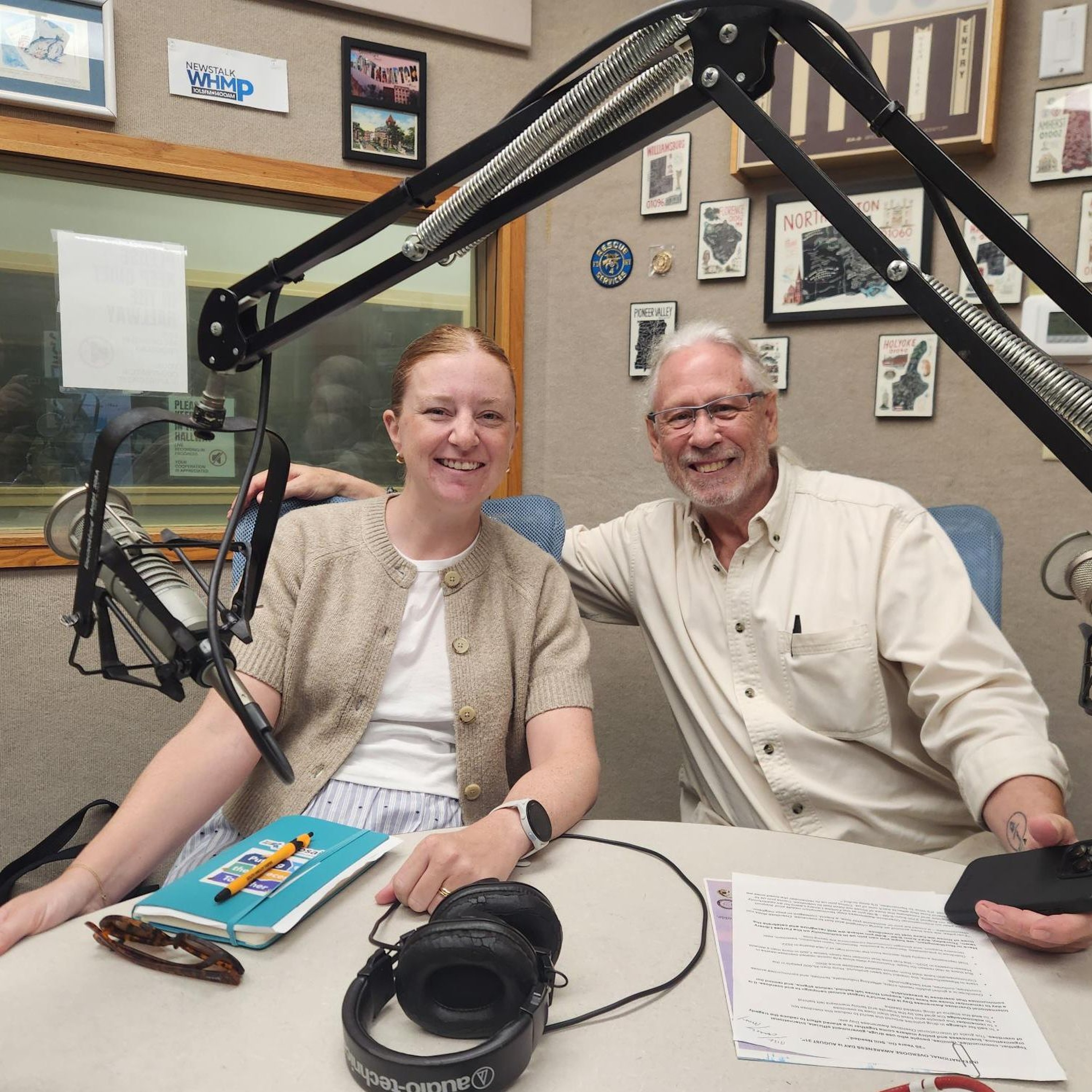 Trevor Dayton, Noho Recov. Ctr & Taylor McDonough, Noho Dir of Prevention: Overdose Awareness Day episode artwork