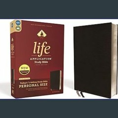 <PDF> 💖 NIV, Life Application Study Bible, Third Edition, Personal Size, Bonded Leather, Black, Re