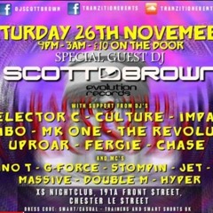 DJ Scott Brown Mc Stompin G-Force @Tranzition Presents Back 2 The Colloseum 26-11-2016