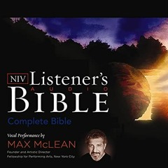 📓 50+ Listener's Audio Bible—New International Version, NIV: Complete Bible: Vocal Performance