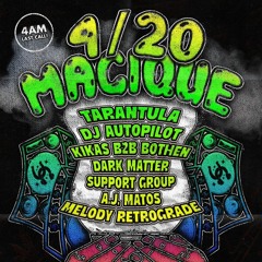 Techno Set from 4/20 Magique at Geary Ave Warehouse