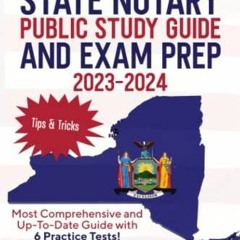 EPUB DOWNLOAD New York State Notary Public Study Guide and Exam Prep 2023-2024: