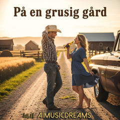 På en grusig gård