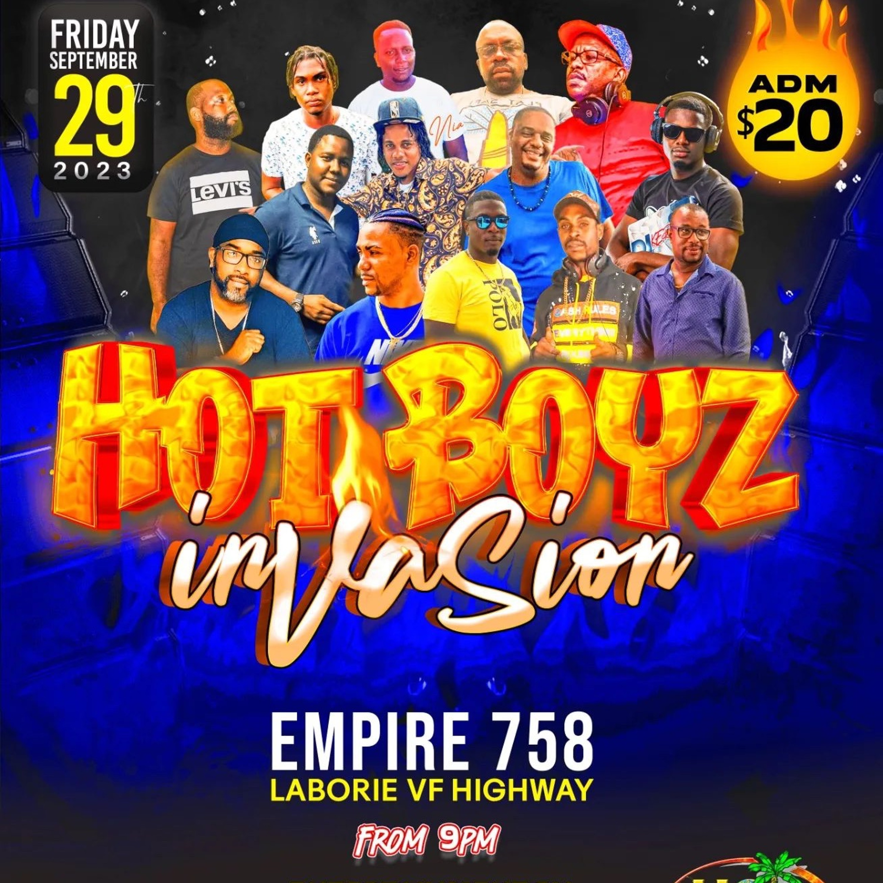HOT BOYZ INVASION (Costo X Fire Stripes)