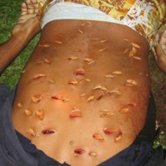 couple hundred stabs