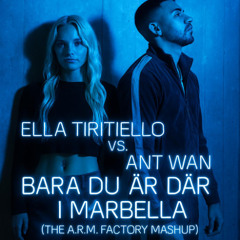 Ella Tiritiello Vs. Ant Wan - Bara Du Är Där I Marbella (The A.R.M. Factory Mashup)