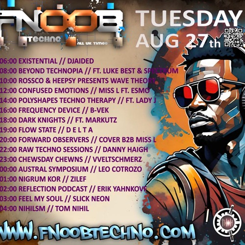 Danny Haigh - Raw Techno Sessions 3 Decks - Fnoob 27th August