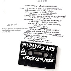 BERGSONIST W/JEZENIA ROMERO: BUNNY JR. TAPES TAKEOVER 120725