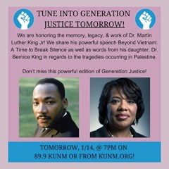 1.14.24- Honoring Dr. Martin Luther King Jr's Legacy (Beyond Vietnam)