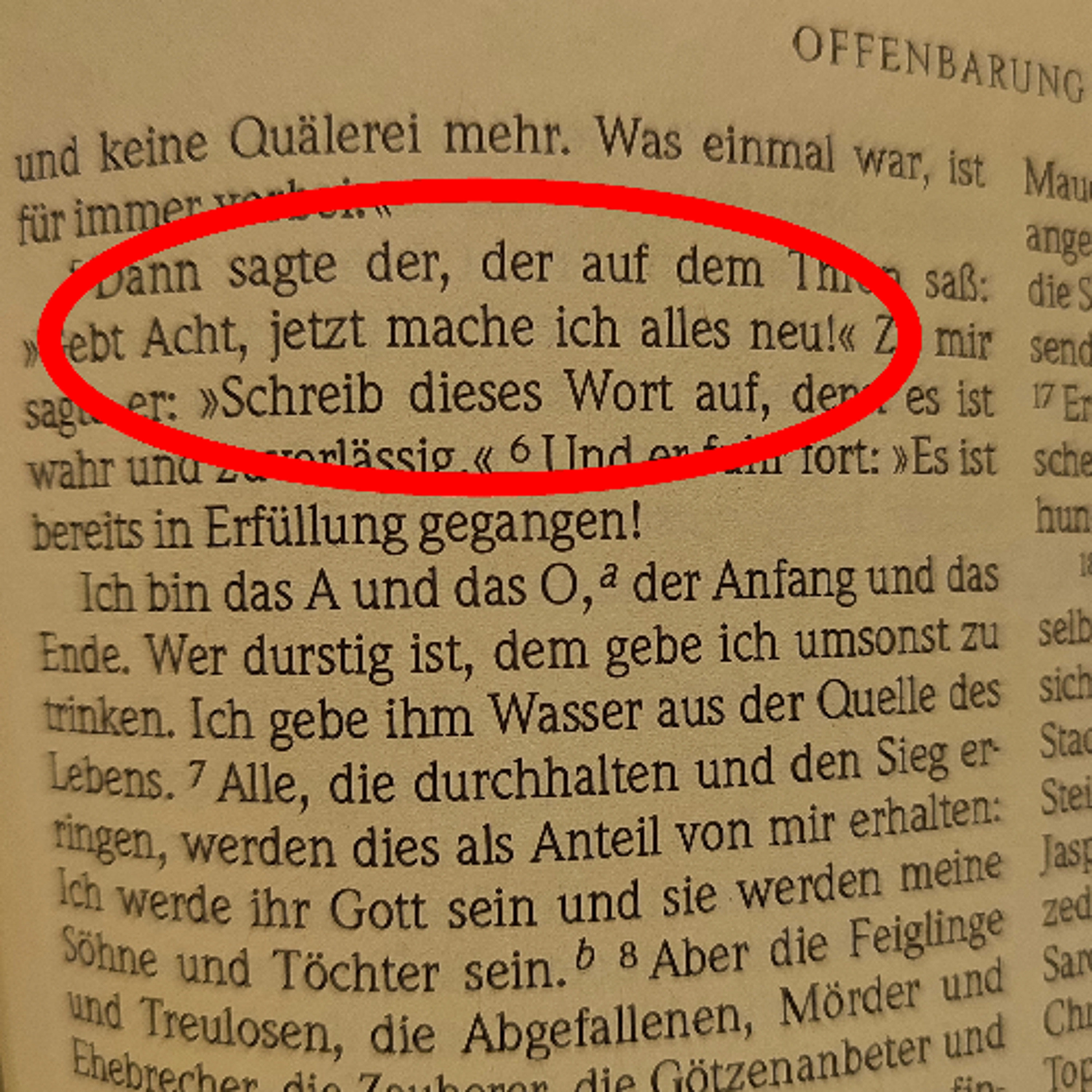 Jahreslosung 2026: "Siehe, ich mache alles neu!"