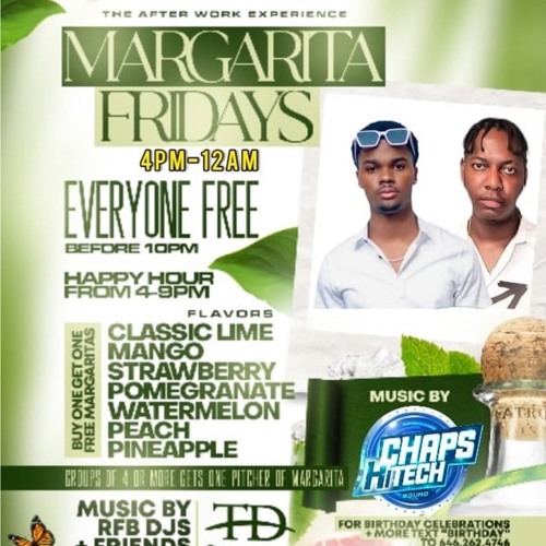 MARGARITA FRIDAYS TRIPLE DEUCE 10-07-2022