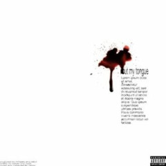 helper - i bit my tongue and now im bleeding w/ weial