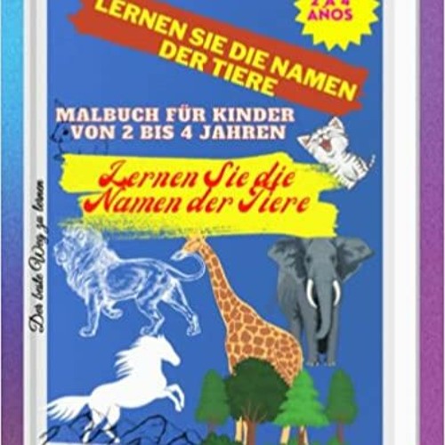 Stream Online PDF Malbuch fÃ¼r Kinder 2-4 Jahre Tiermalbuch/Kinder