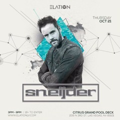 Sneijder LIVE @ Elation, Las Vegas, October 2021