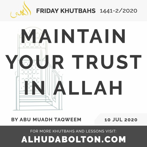 Maintain Your Trust In Allah