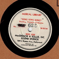 Sing, Sing, Sing (With A Swing) (Louis Prima) Sterling Young Orchestra