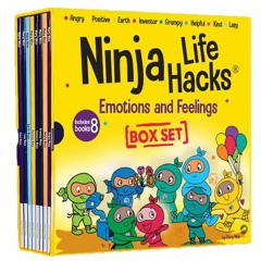 ( inH ) Ninja Life Hacks Emotions and Feelings 8 Book Box Set (Books 1-8: Angry, Inventor, Positive,