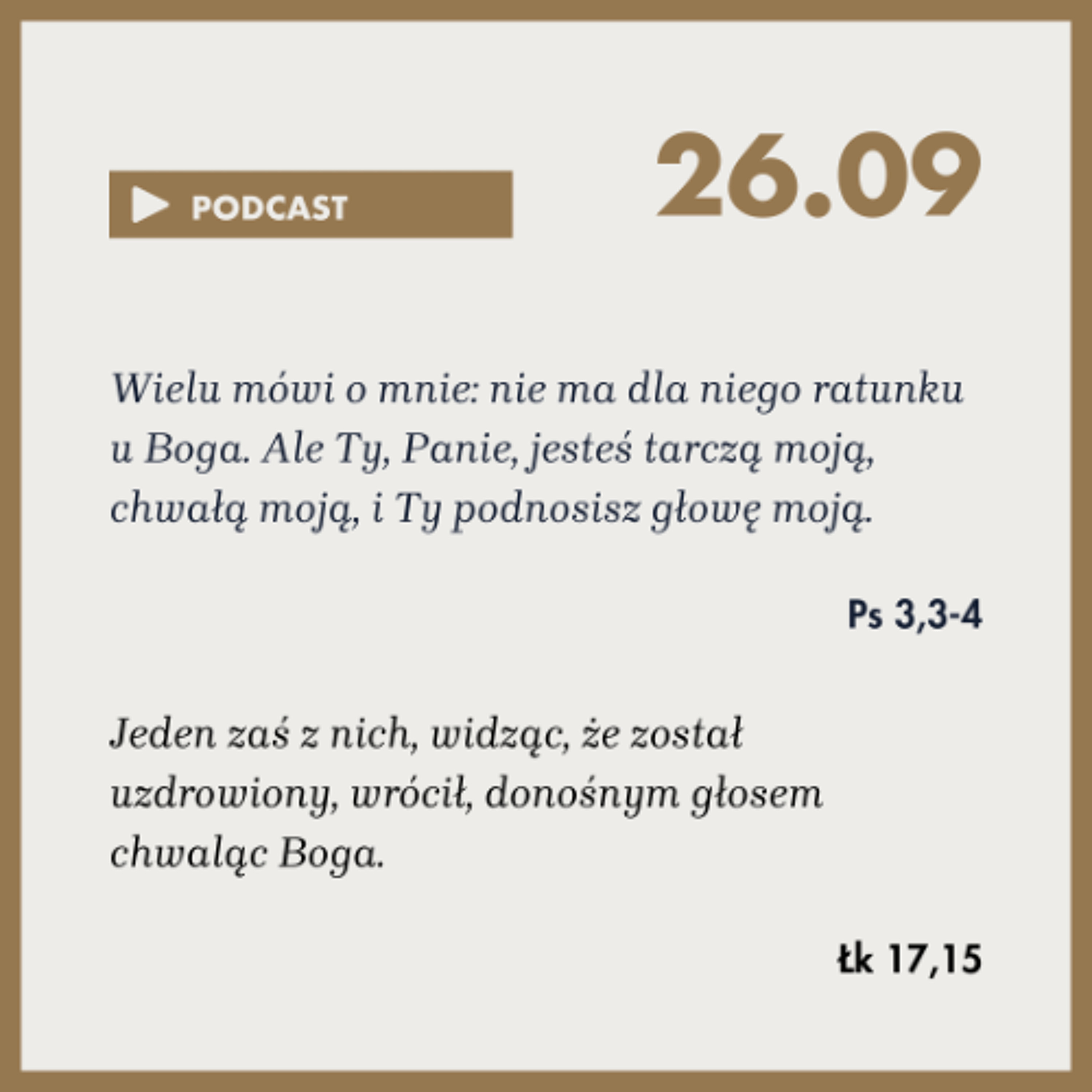 Poranek ze Słowem na 26 września 2025 episode artwork