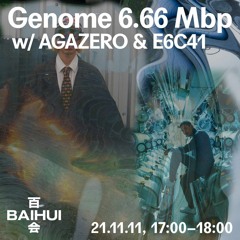 Genome 6.66 Mbp on Baihui Radio - Agazero & e6c41 , 11/11/2021