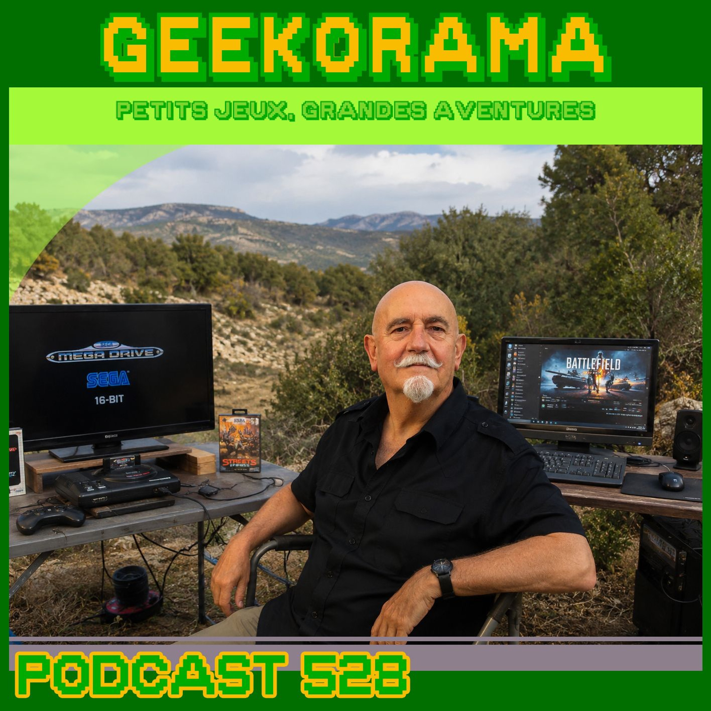 Épisode 528 GeekOrama - Hommage au Papa d'Octokom & Geekodyssey