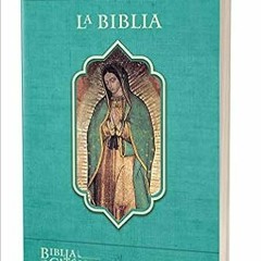 ^R.E.A.D.S La Biblia Católica: Tamaño grande, Edición letra grande. Rústica, azul, con Virgen b