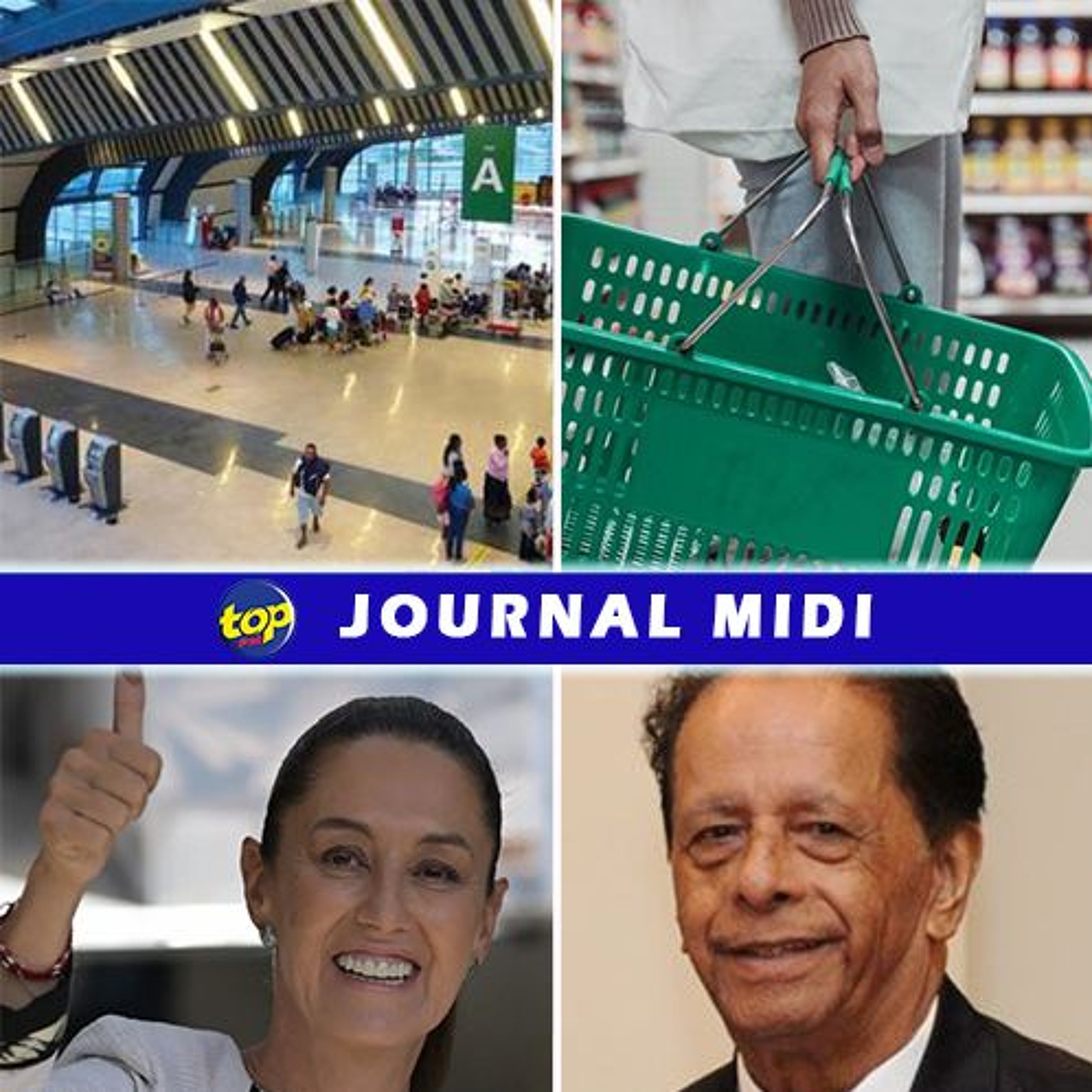 Le journal de midi de ce lundi 3 juin 2024