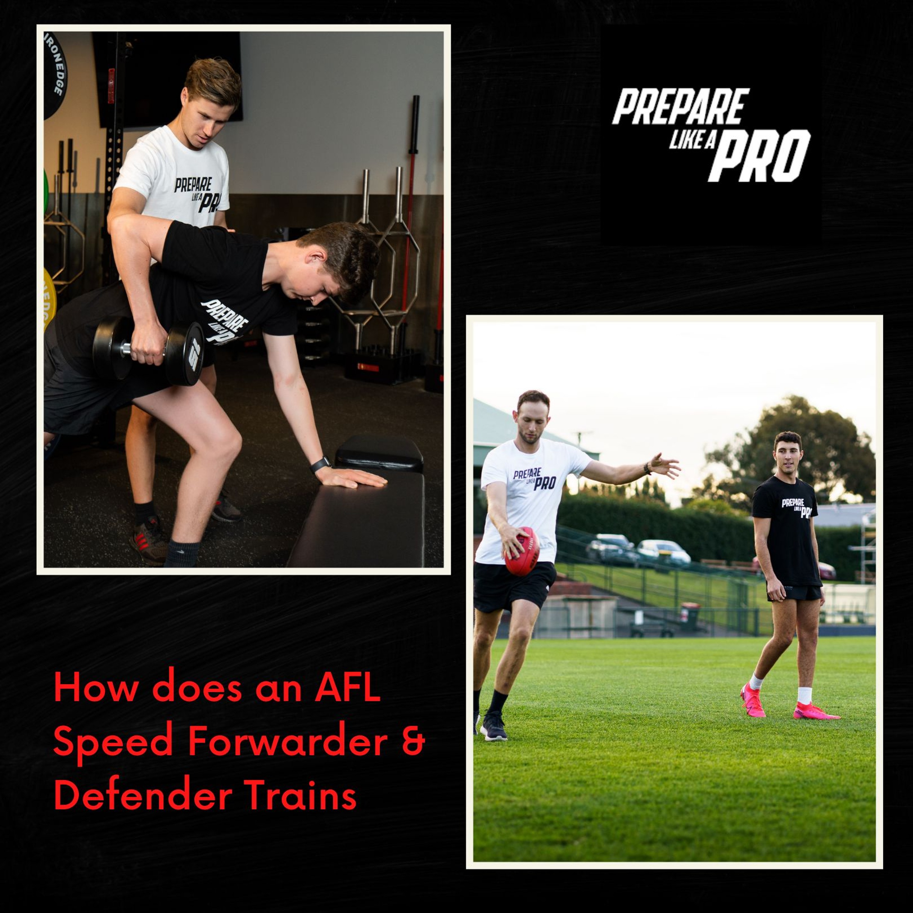 #bitesize - How to train like an AFL speed forward + defender episode artwork