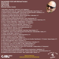 2025-02-28 DJ Michael Terzian pres. DéCaDANSE #320 on Montreal's CIBL 101.5FM
