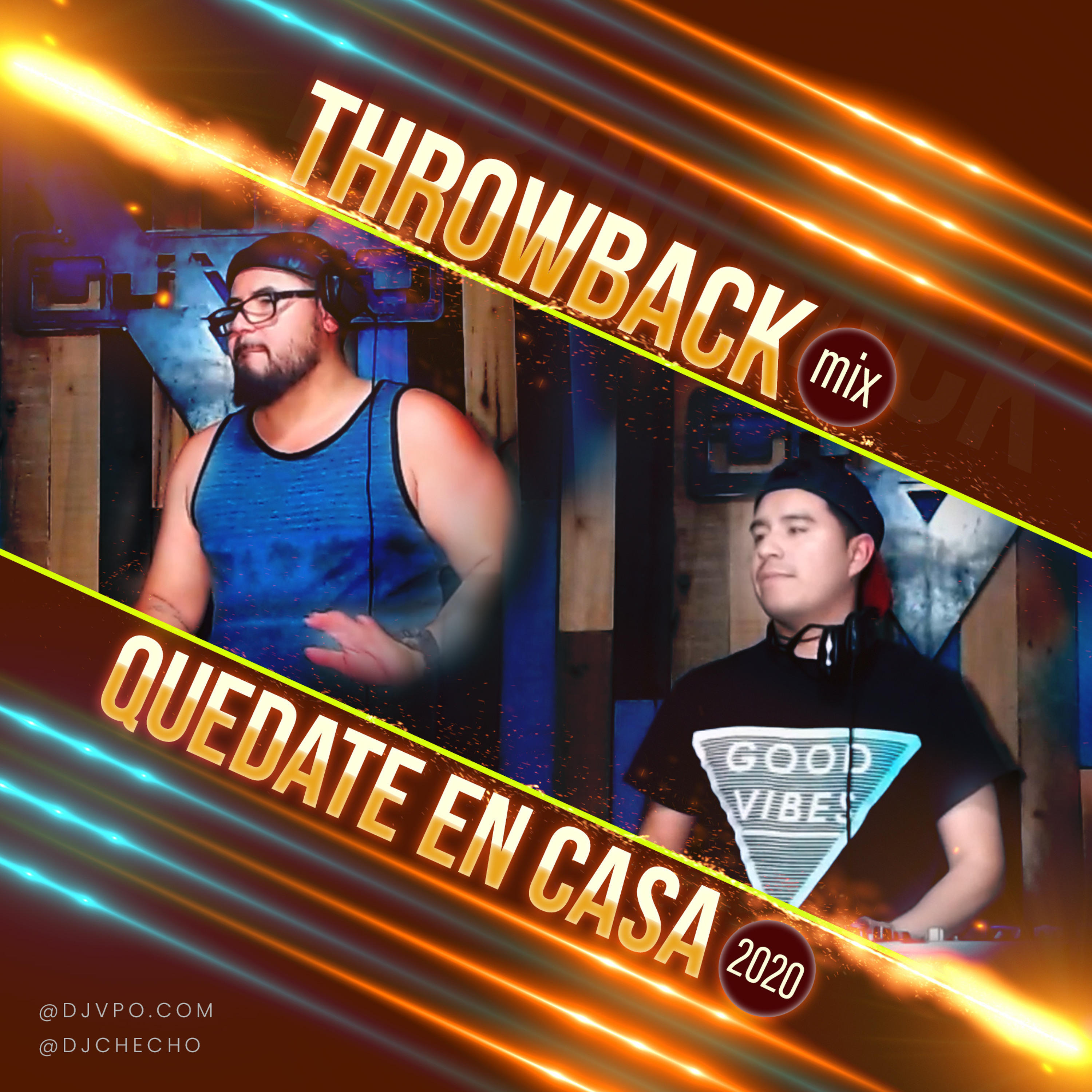 Throwback QuedateEnCasa2020 (DJVPO&DJCHECHO) episode artwork
