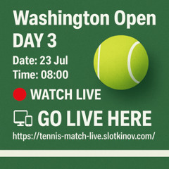 Prague Open Day 3: Full Match Schedule & Start Times (23 July)