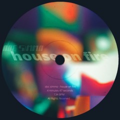 house on fire