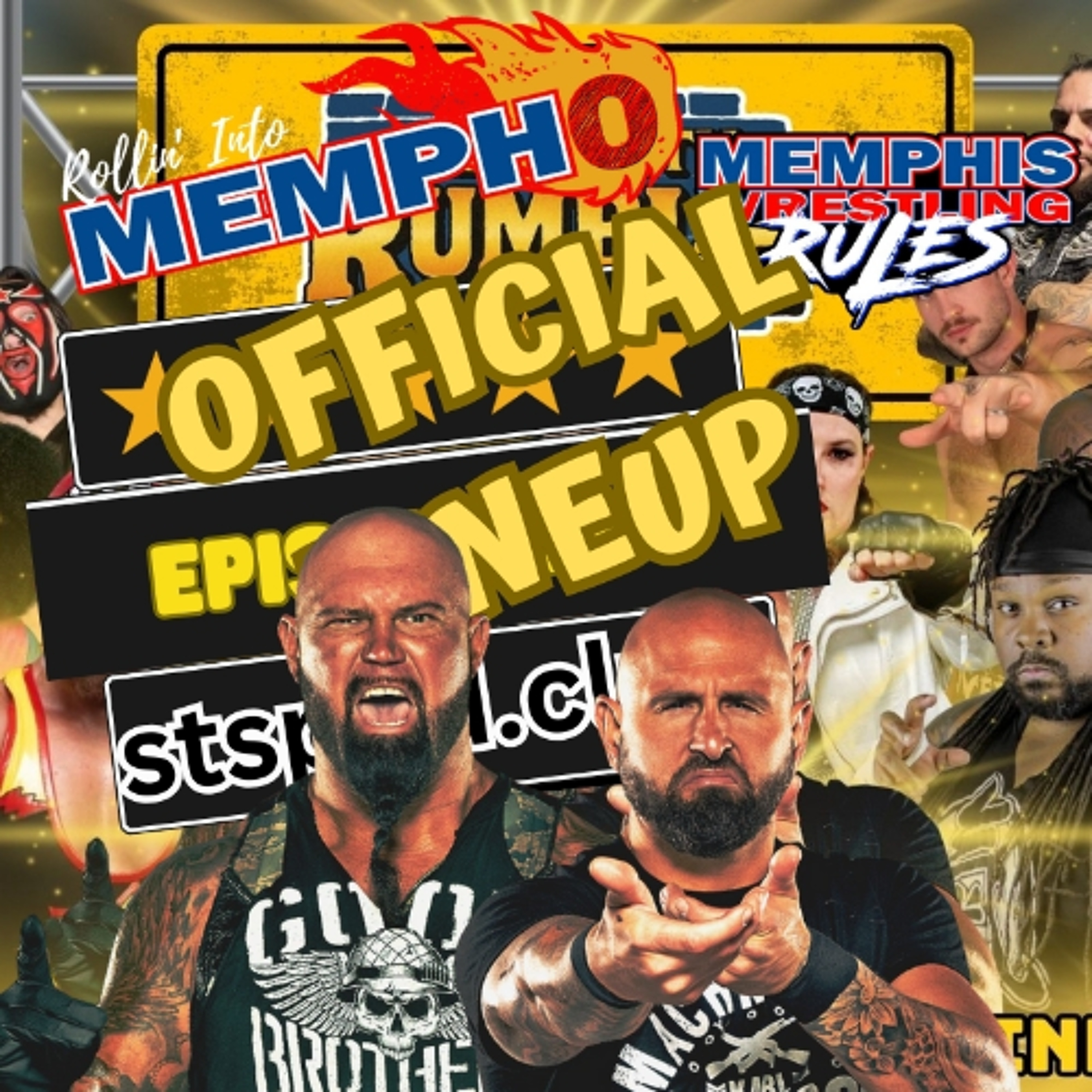 OFFICIAL LINEUP Memphis Wrestling, Episode 255 episode artwork