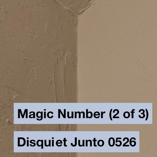 uno/duo/trio (disquiet0526)