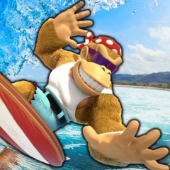 song that plays when funky kong surfs a gnarly wave