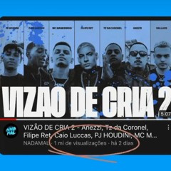 VIZÃO DE CRIA 2 - Anezzi_ Tz da Coronel_ Filipe Ret_ Caio Luccas_ PJ HOUDINI_ MC Maneirinho_ Dallass