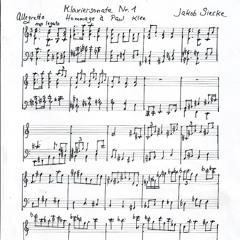 Klaviersonate I