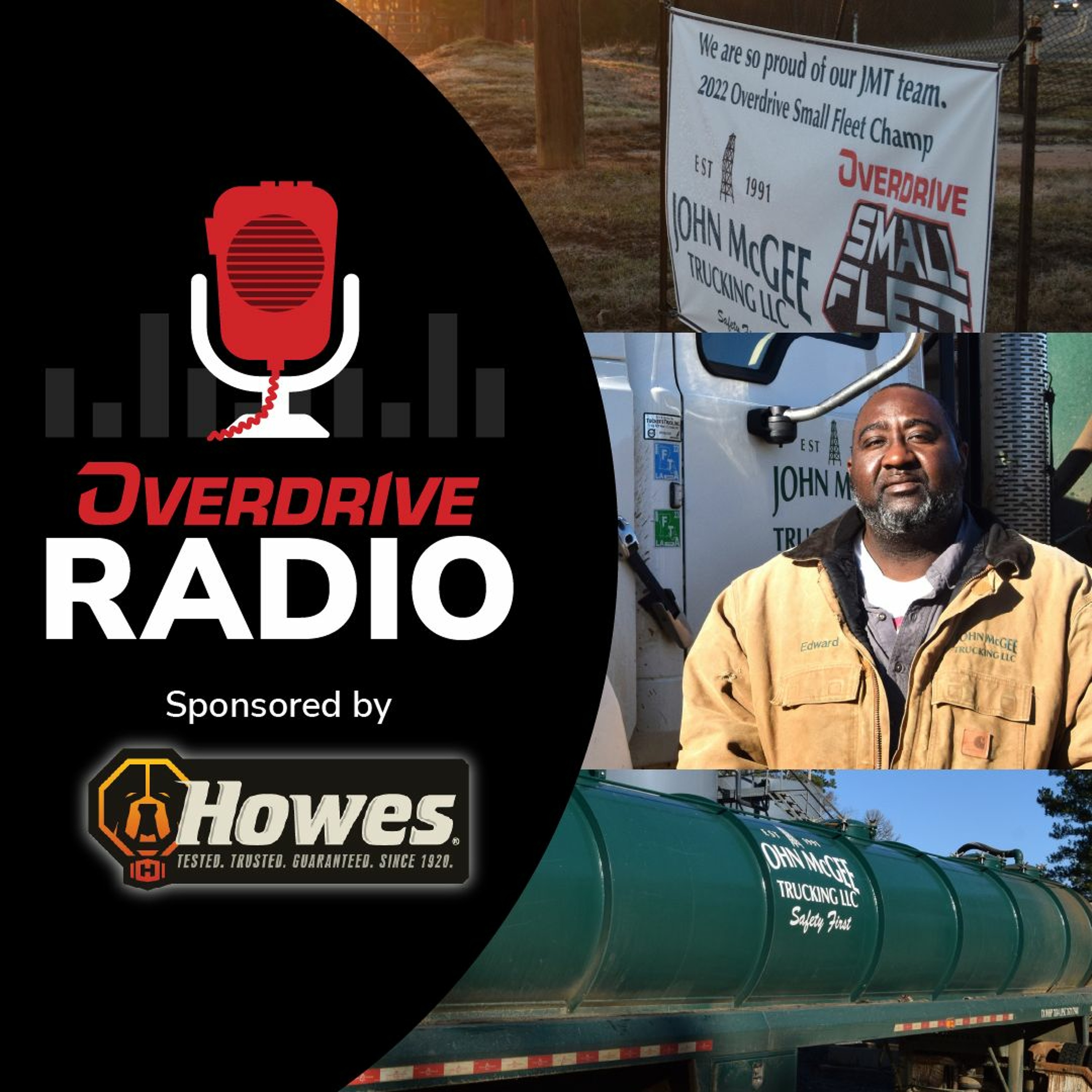 Running the lease roads to well sites with tank operator Edward Jackson of John McGee Trucking thumbnail