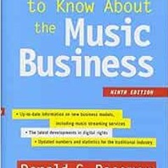 Read online All You Need to Know About the Music Business: Ninth Edition by Donald S. Passman