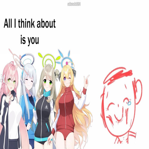 Stream Blue archive the four think about is you [meme] by saegusa