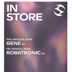 Gene (DJ-Set 100% only vinyl's) – Sihl Records Zurich In-Store [09.02.2023]