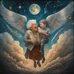 Frank the dreamer, with grandma by his side