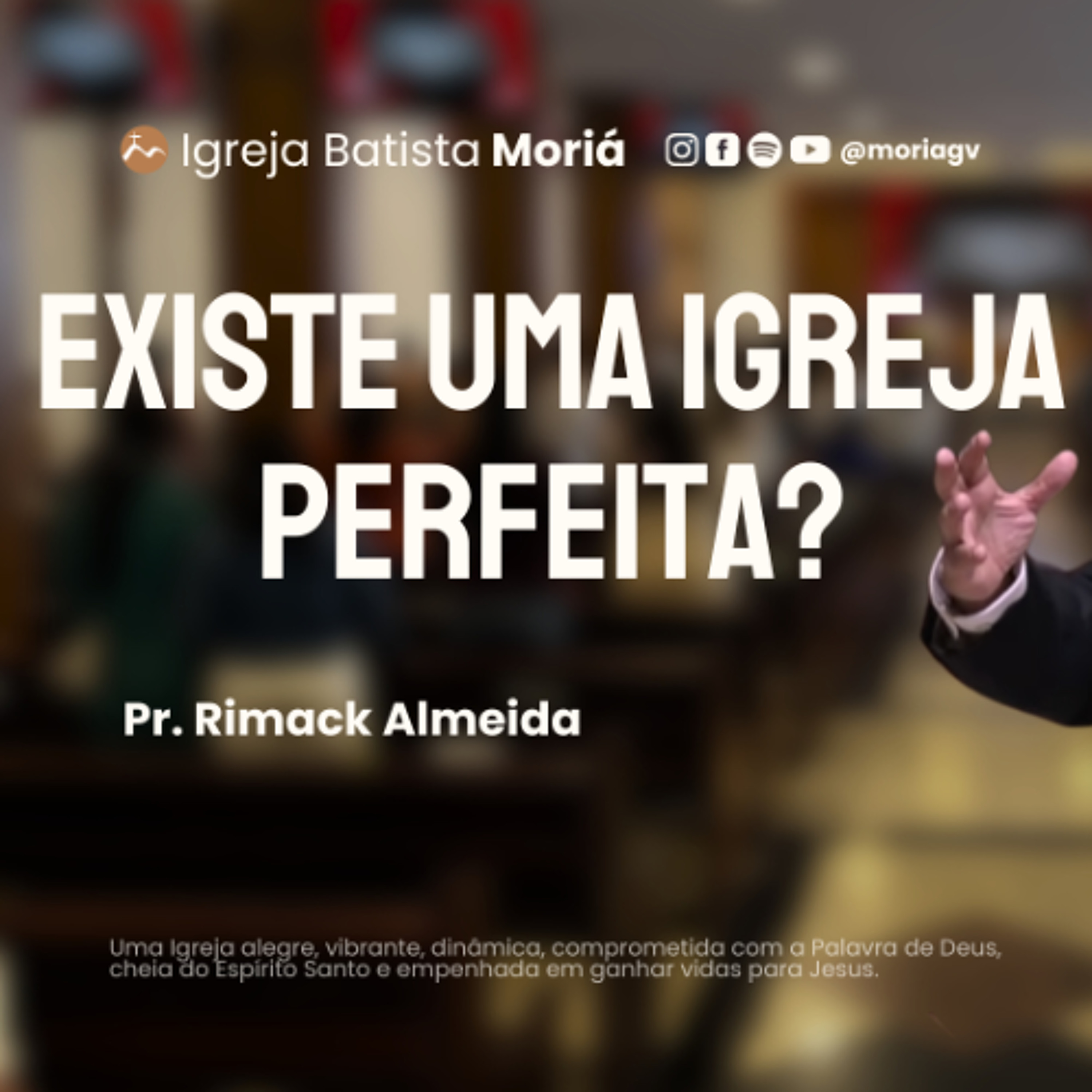 Existe uma igreja perfeita? - Pr. Rimack Almeida - Culto de Adoração [12.04.2026]