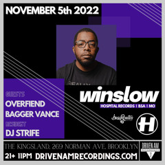 Winslow LIVE @ DRIVEN AM // Brooklyn, NYC